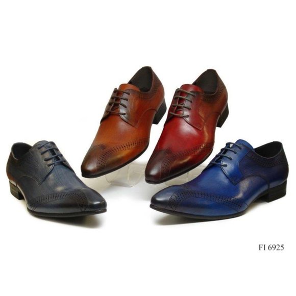 NWB Encore Fiesso Leather Shoes Perforation FI6925 - Picture 2 of 4